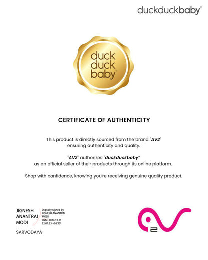 AV2 Blue Maternity Nursing Nighty-Round Neck-Printed-Bump Friendly