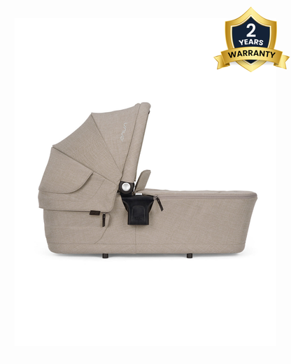 Nuna LYTL Baby Carry Cot-With Dream Drape & Ventilated Mesh Panel-Integrated Release Buttons-Compact & Flat Fold-Includes Rain Cover-2 Years Warranty-Upto 9 Kg-Chateau