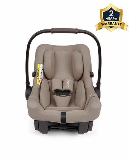 Nuna PIPA Urbn Baby Car Seat-Rear Facing-TUV Aircraft Certified-Integrated ISOFIX Connectors for Easy Installation-Ultra Lightweight-For 0M+ (Upto 13Kg)-Chateau