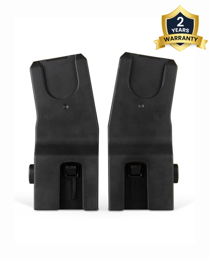 Silver Cross Nia Car Seat Adapters-Attach to Frame for Instant Travel System-2 Years Warranty-Black