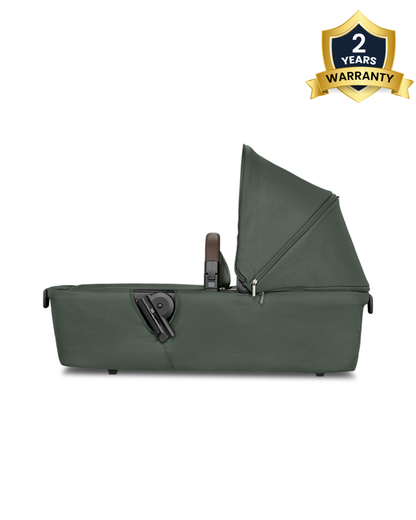 Joolz Aer+ Cabin Friendly Stroller & Carry Cot Travel System-With Bumper Bar & Travel Bag-Forest Green