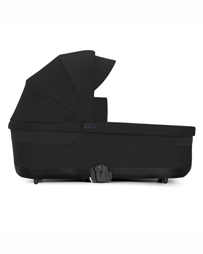 Cybex Balios S Lux Stroller & Cot S Lux Carry Cot Travel System-Black Frame & Moon Black