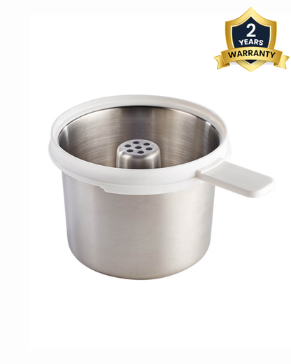 Beaba Babycook Neo Stainless Steel Cooker Attachment for Starchy Baby Food like Dal, Rice, Pasta-Holds 750g Cooked Grains