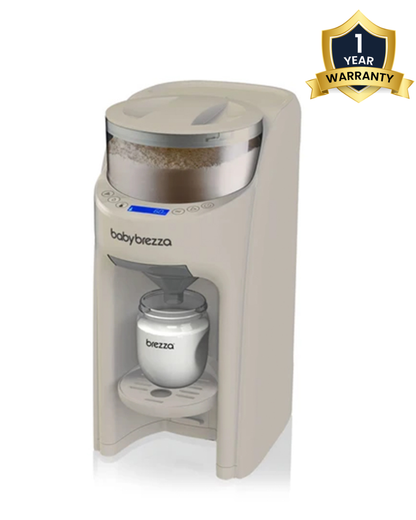 Baby Brezza Formula Pro Advanced Formula Dispenser-Instant Warm Formula with 3 Temperature Settings-Adjustable Serving Size(60-300 ml)-Accurate Mixing-Airtight Formula Storage-Removable & Dishwasher Safe Water Tank-Oatmeal