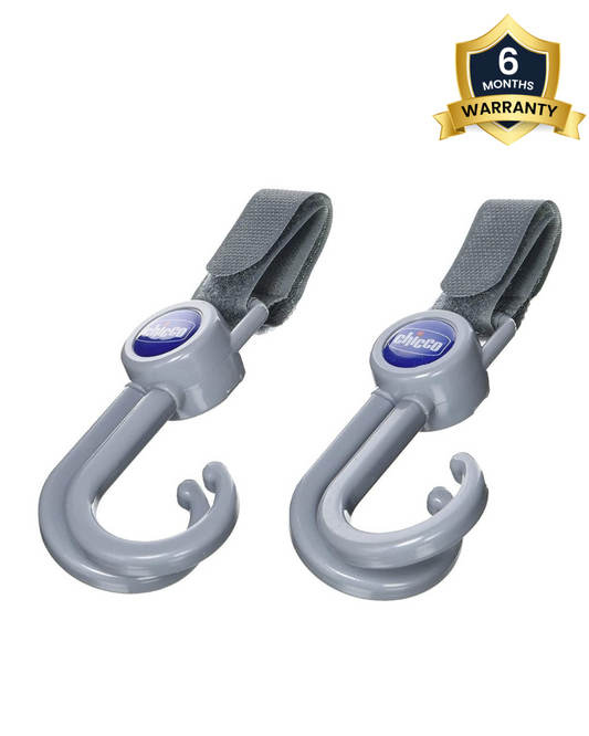 Chicco Universal Double Hooks for Strollers-With 360 Degree Spin