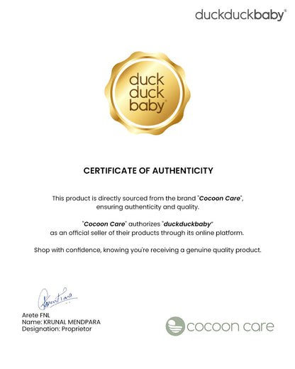 Cocoon Care Freedom Flighter Cloth Nappy-Bamboo Muslin-Washable & Reusable