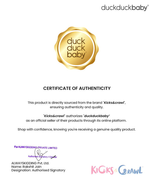 Kicks & Crawl Dino World Baby Sleeping Nest-Equipped With Velcro Harness-With 3-Way Zip For Easy Change-Newborn Bed