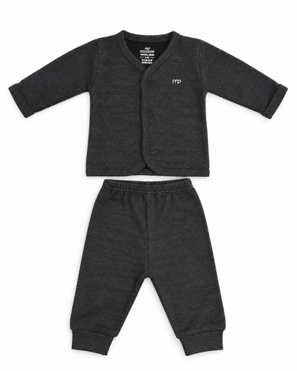Moms Pet Thermal Set-Cotton-Grey-For Infants