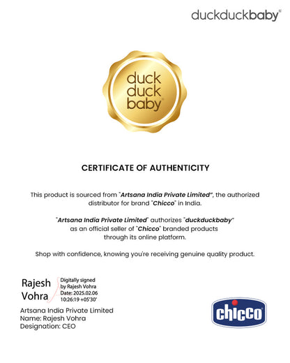 Chicco Goody XPlus Lightweight Stroller-One Hand Fold-Flat Reclining Seat-Big Shock Absorber Wheels-6 Months Warranty-For 0 to 4Y (Upto 22 Kg)-Sandshell