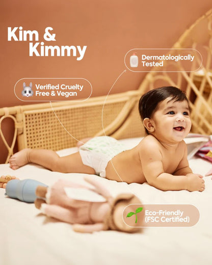 Kim & Kimmy Zig-Zag Swag Diaper Pants-Size 6 (15-20Kg)-With Wetness Indicator