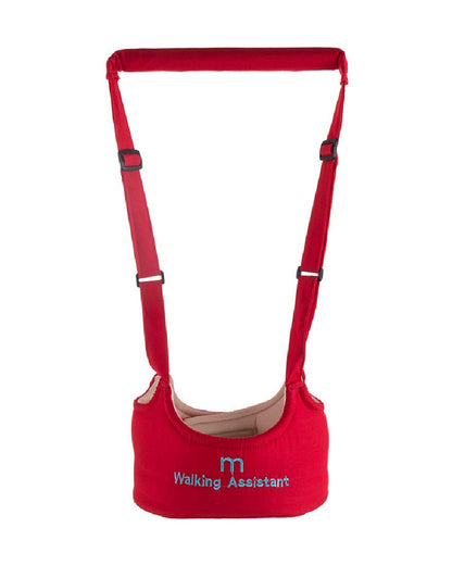 Syga Red Handheld Vest Style Baby Walking Harness-With Adjustable Straps-for Infants