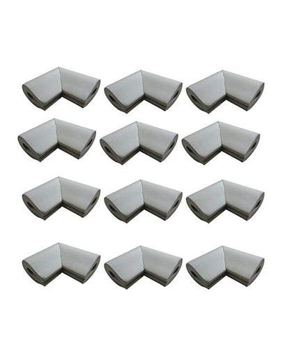 SYGA Edge Guard Protector-Suitable for Table and Desk-With Impact Absorbing Foam-U Shape-Grey