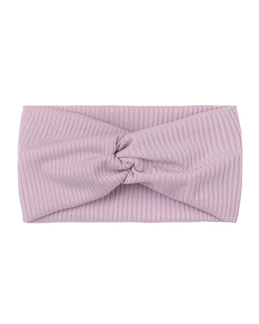 Syga Lavender Headband-Striped-Cotton-For Infants