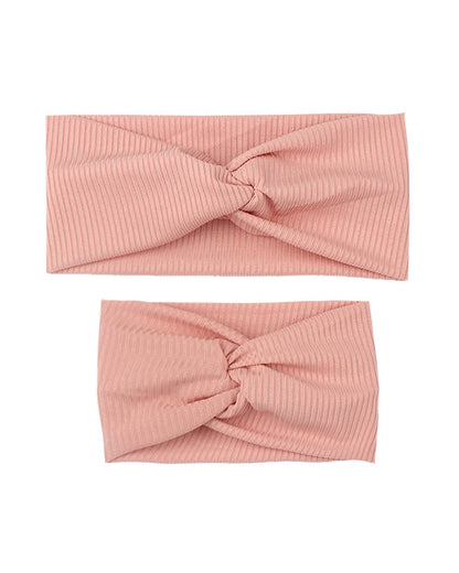 Syga Peach Headband-Striped-Cotton-Pack of 2-For Infants