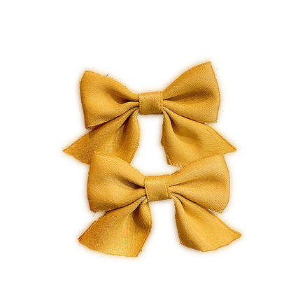 Syga Multicolored Hair Clips-Solid-Cotton Blend-Pack Of 12-For Infants