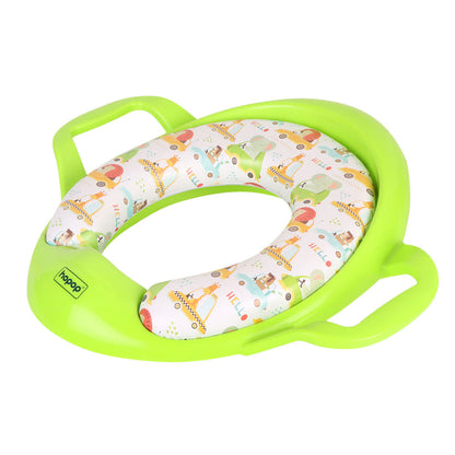 Hopop Baby Potty Seat-With Soft Cushioning & Side Handles-6 to 48M-Animal