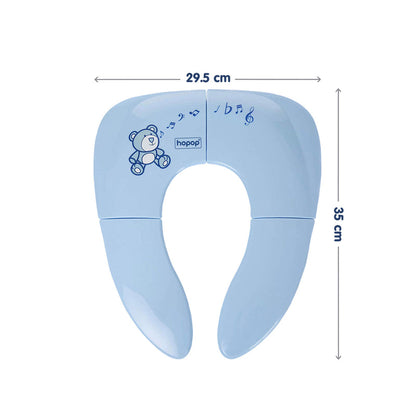 Hopop Baby Potty Seat-Foldable & Portable-Blue
