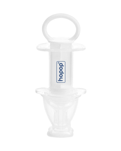 Hopop Multipurpose Baby Medical Dispenser/Feeding Syringe-BPA Free-White-For Infants