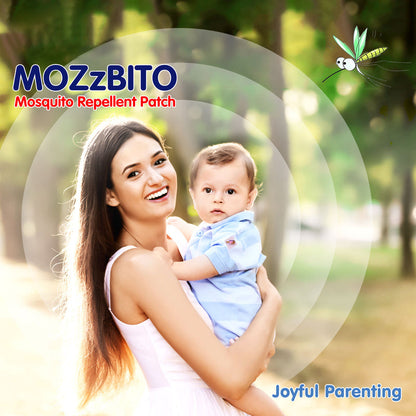 Hopop Girly MoZzbito Mosquito Repellent Patches-Upto 12 Hours Protection-For Infants-24 Patches