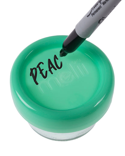 Melii Glass Food Container-Airtight & Leakproof Lid-With Measurement Markings-118 ml-Pack of 6-For Feeding Infants