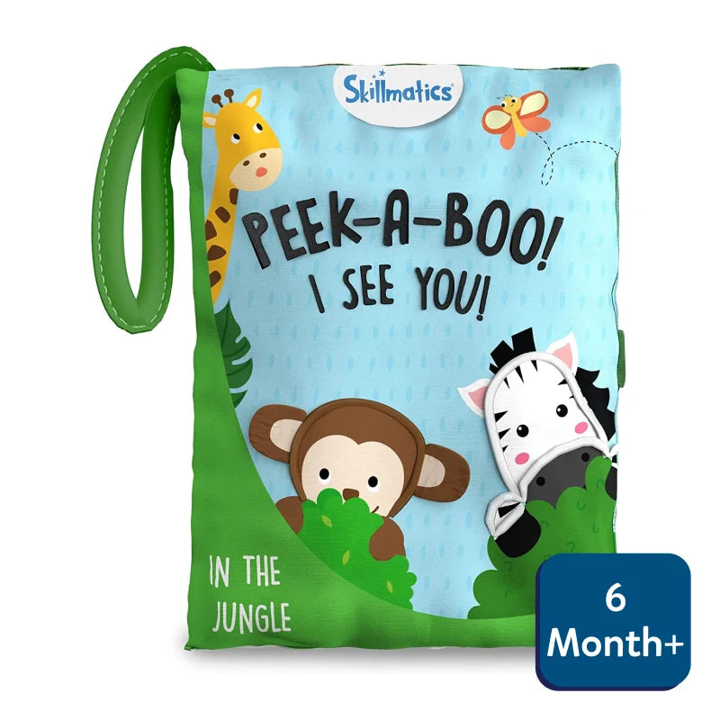 Peek A Boo Jungle Theme Cloth Book