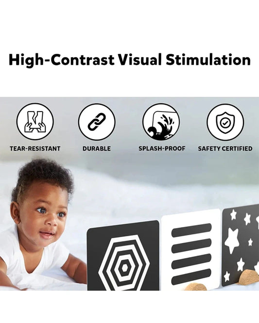 Skillmatics High Contrast Flash Cards-60 Cards-Engages Child Attention-Learning & Educational Toys-0 to 12M