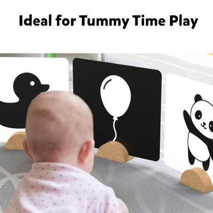 Skillmatics High Contrast Flash Cards-60 Cards-Engages Child Attention-Learning & Educational Toys-0 to 12M