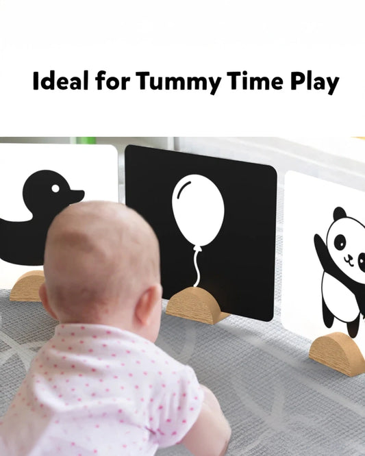 Skillmatics High Contrast Flash Cards-60 Cards-Engages Child Attention-Learning & Educational Toys-0 to 12M