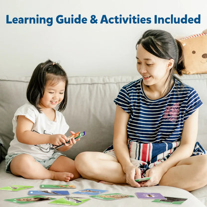 Skillmatics First 100 Animals Flash Cards-50 Double Sides Cards-Enhances Learning-Learning & Educational Toys-12M+