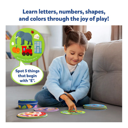 Skillmatics Spot and Learn Flash Cards-50 Double Sided Cards-Learning & Educational Toys-12M+