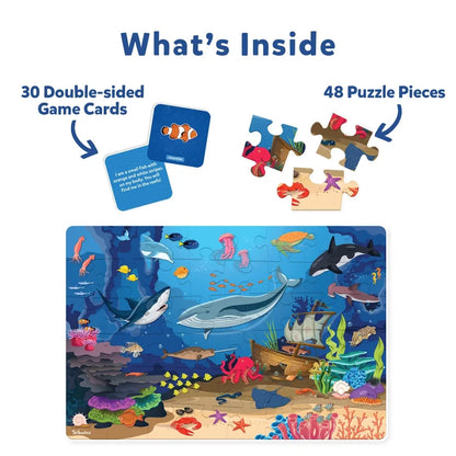 Skillmatics Under Water Floor Puzzle-48 Jumble Pieces-Learning & Educational Toys-12M+