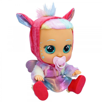 IMC Cry Babies Dressy Fantasy Hannah Doll-With Magical Tears & 10 Realistic Baby Sounds-12M+