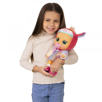 IMC Cry Babies Dressy Fantasy Hannah Doll-With Magical Tears & 10 Realistic Baby Sounds-12M+