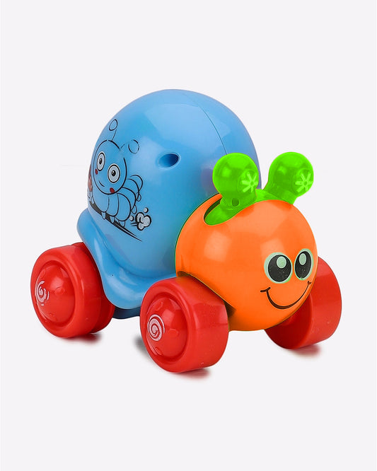 Shooting Star Friction Big Cute Snail-Enhances Motor Skills-Assorted Color-Vehicle Toy-9M+