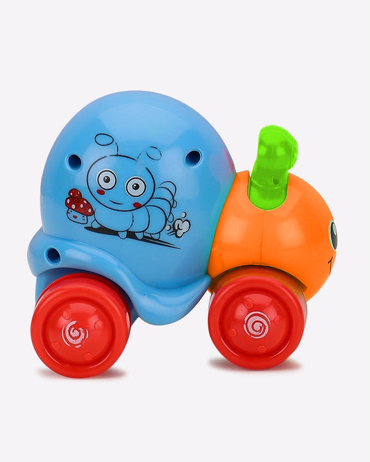 Shooting Star Friction Big Cute Snail-Enhances Motor Skills-Assorted Color-Vehicle Toy-9M+