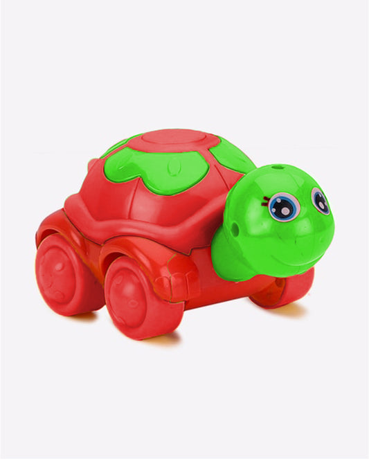 Shooting Star Friction Big Cute Turtle-Enhances Motor Skills-Assorted Color-Vehicle Toy-9M+