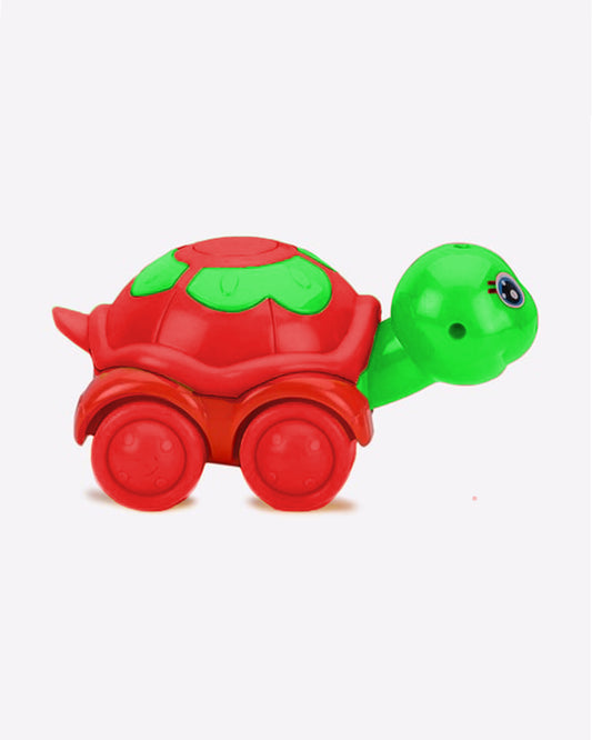 Shooting Star Friction Big Cute Turtle-Enhances Motor Skills-Assorted Color-Vehicle Toy-9M+