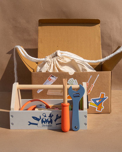 Playbox Fix It Up Tool Kit-Includes 31 Tools-Promotes Role Play-Pretend & Play Toy-12M+