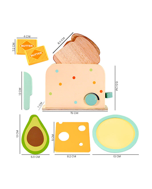 Playbox Roasty Toasty-Includes 9 Pieces-Promotes Role Play-Pretend & Play Toy-12M+