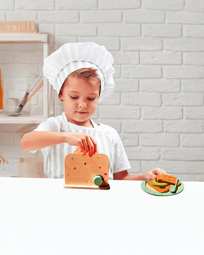 Playbox Roasty Toasty-Includes 9 Pieces-Promotes Role Play-Pretend & Play Toy-12M+