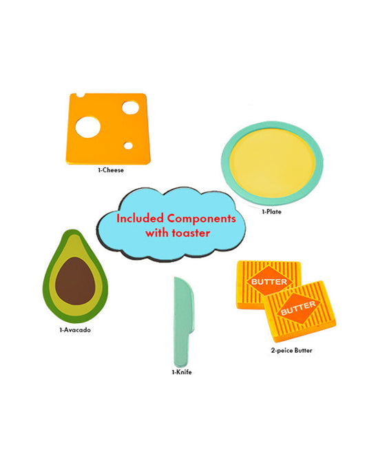 Playbox Roasty Toasty-Includes 9 Pieces-Promotes Role Play-Pretend & Play Toy-12M+