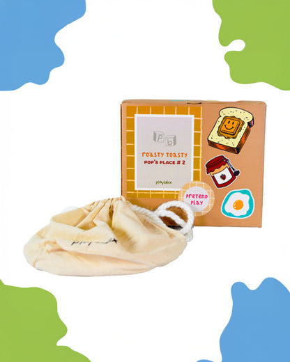 Playbox Roasty Toasty-Includes 9 Pieces-Promotes Role Play-Pretend & Play Toy-12M+