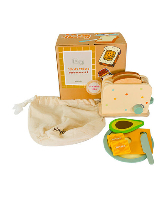 Playbox Roasty Toasty-Includes 9 Pieces-Promotes Role Play-Pretend & Play Toy-12M+