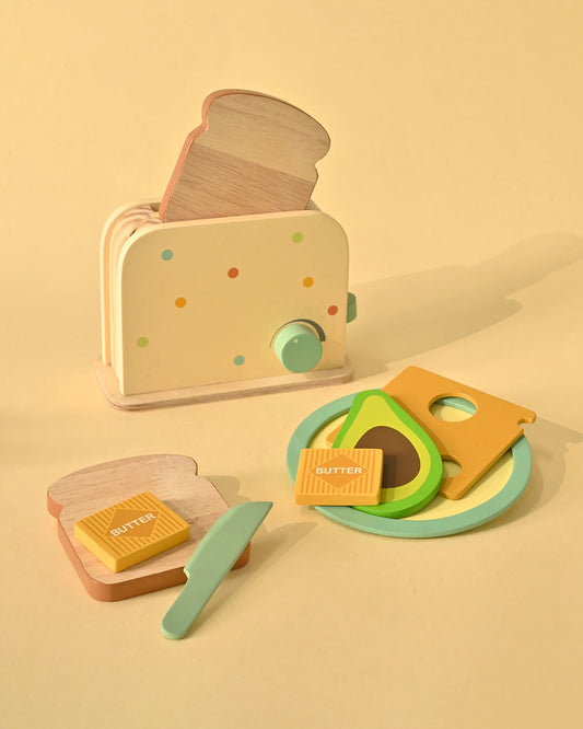 Playbox Roasty Toasty-Includes 9 Pieces-Promotes Role Play-Pretend & Play Toy-12M+