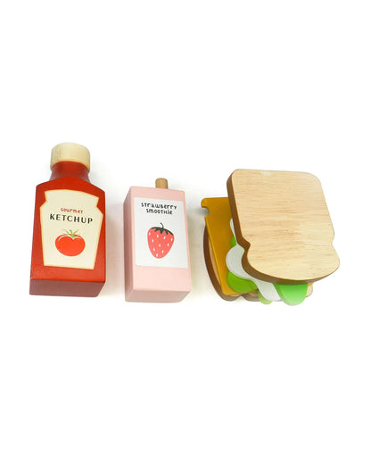 Playbox Toasty House-Includes 13 Pieces-Promotes Role Play-Pretend & Play Toy-12M+