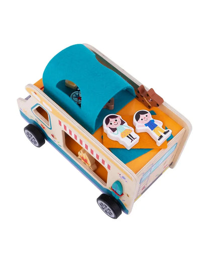 Playbox Little Camper-Enhances Motor Skills & Role Play-Vehicle Toy-9M+