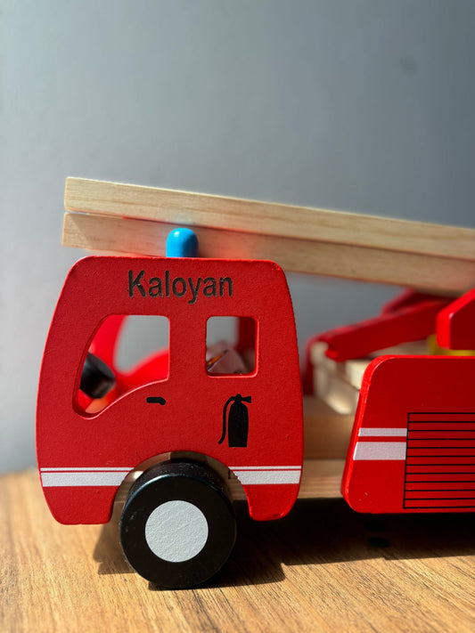 Playbox Marshall's Fire Truck-Includes 2 Fire Men & Fire Truck-Enhances Motor Skills-Vehicle Toy-9M+