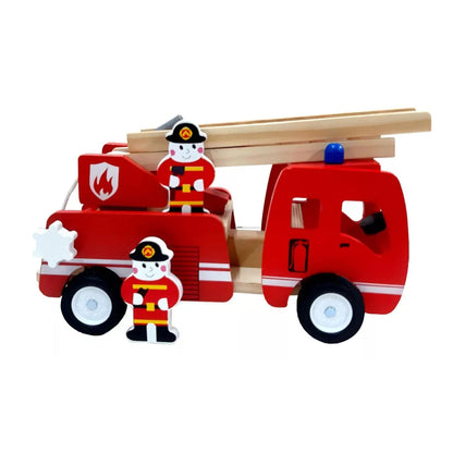 Playbox Marshall's Fire Truck-Includes 2 Fire Men & Fire Truck-Enhances Motor Skills-Vehicle Toy-9M+