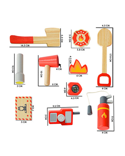 Playbox Marshall's Rescue Kit-Includes 10 Pieces-Promotes Role Play & Creativity-Pretend & Play Toy-12M+