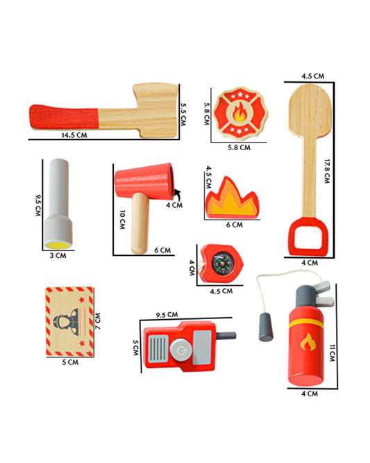 Playbox Marshall's Rescue Kit-Includes 10 Pieces-Promotes Role Play & Creativity-Pretend & Play Toy-12M+